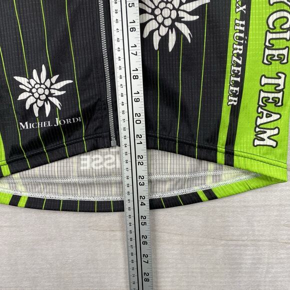 Vintage Michel Jordi Max Hurzeler Swiss Cycling Jacket Men's Size S Short Sleeve - Picture 7 of 9